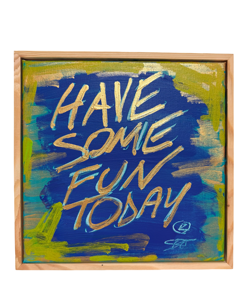 HSFT No. 3  — Untitled (Blue & Lime), 2026