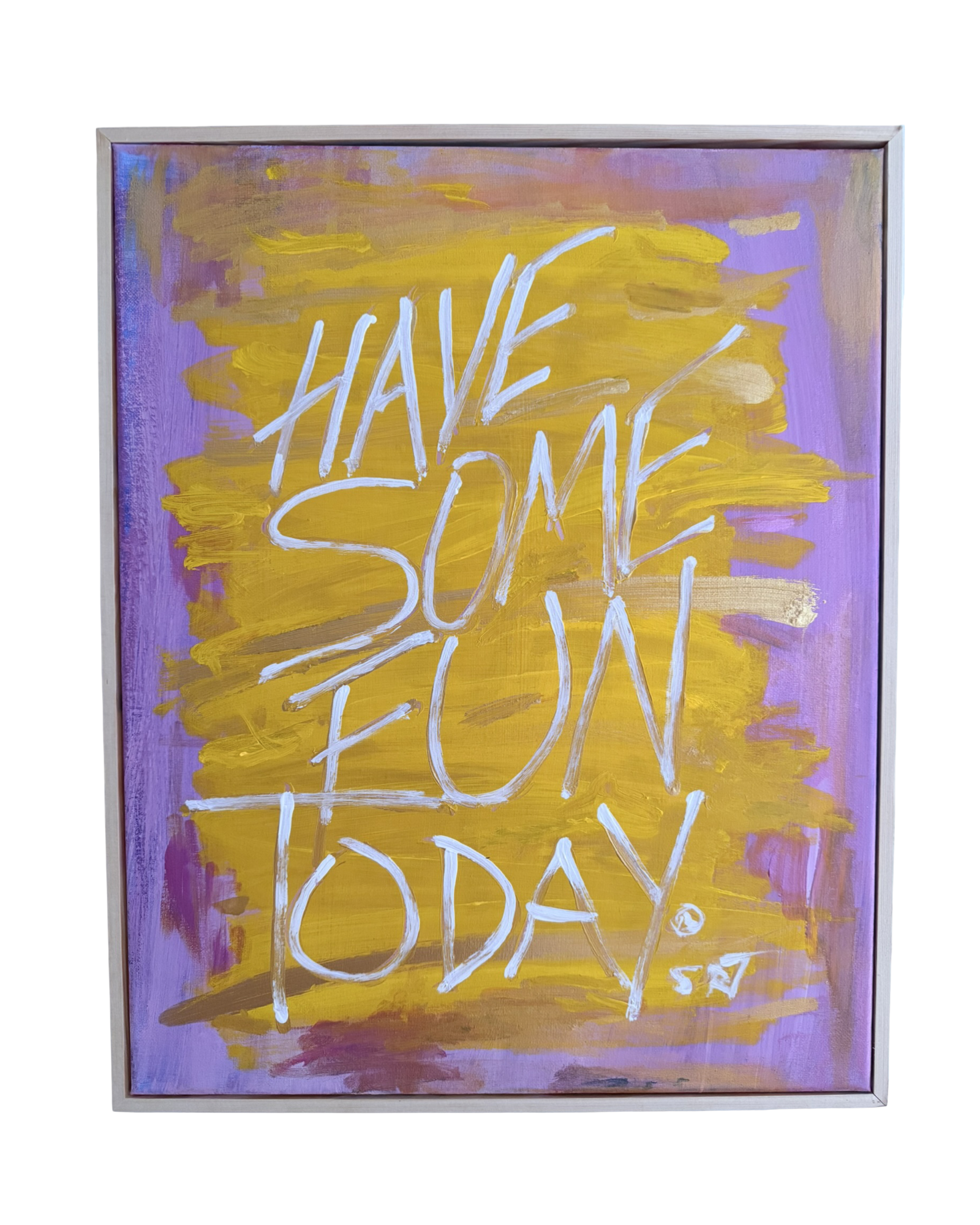 HSFT No. 6 — Untitled (Lavender & Yellow), 2026