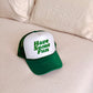 Kelly Green 70's Trucker Hat