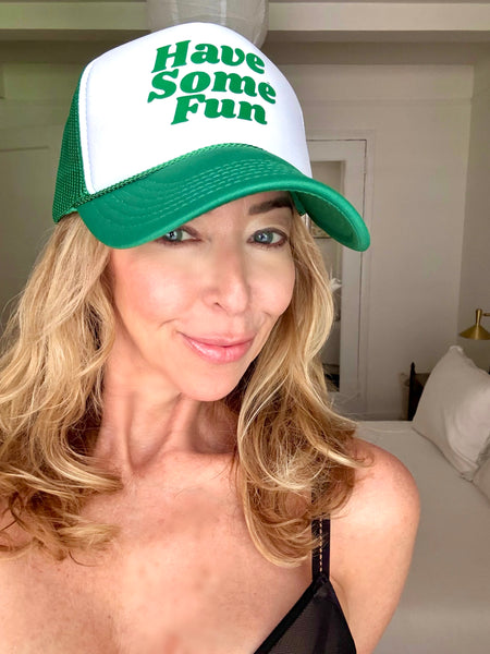 Kelly Green 70's Trucker Hat