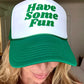 Kelly Green 70's Trucker Hat
