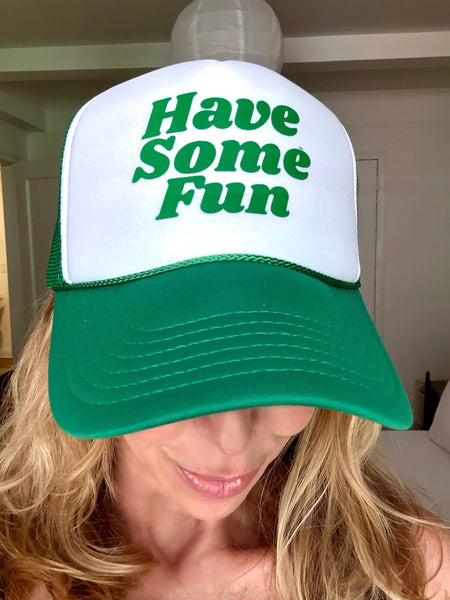 Kelly Green 70's Trucker Hat