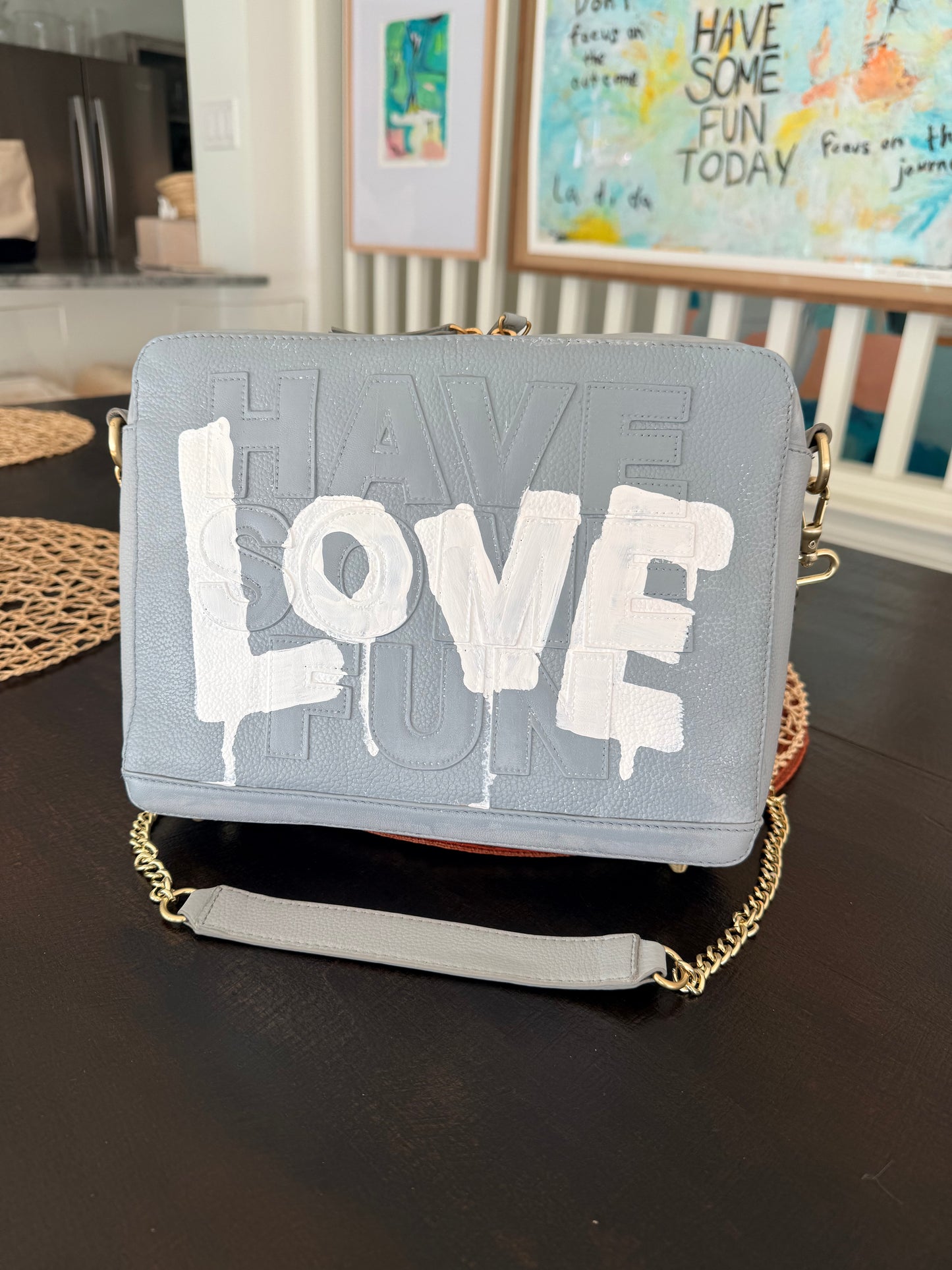 Bolso convertible Elsie - Gris