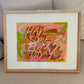 HSFT No. 10 — Untitled (Lime & Coral), 2026