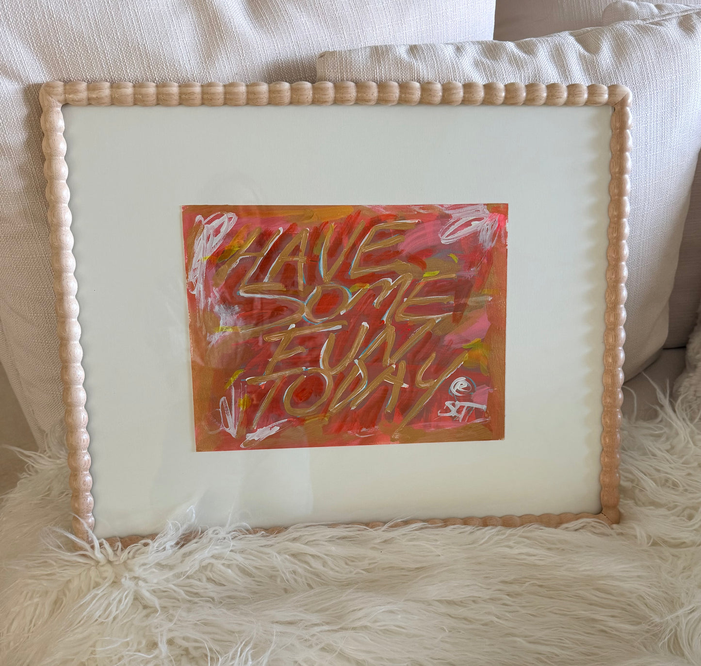 HSFT No. 14 — Untitled (Coral & Pink), 2026