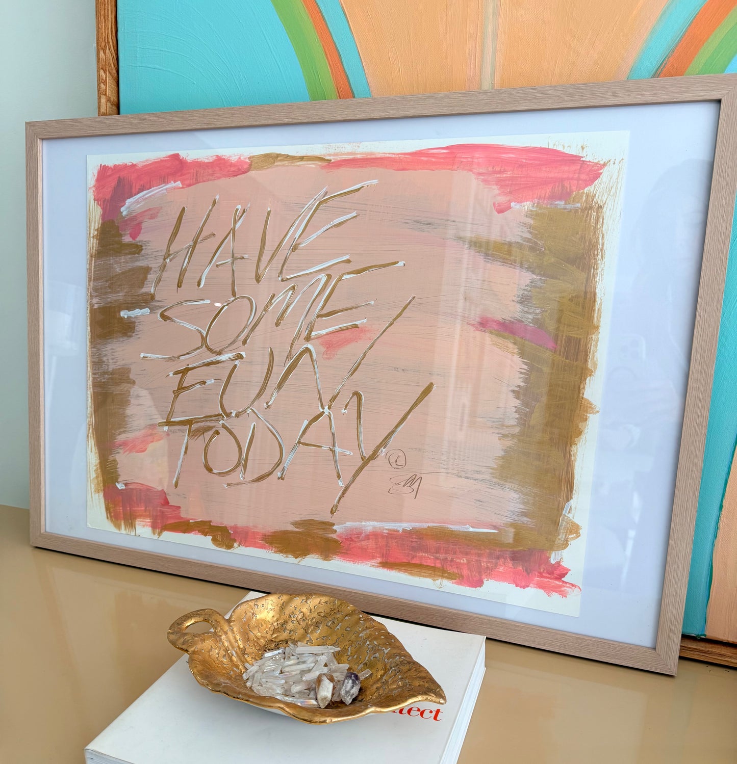 HSFT No. 9 — Untitled (Pink & Taupe), 2026