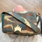 "One Collection" Camo Hand-painted Allegra Bag by Stephanie Rado Taormina