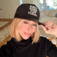 Have Some Fun Today Trucker Hat — Black 5-Panel Snapback