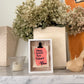 "Have Some Fun Today" Signature Shadowbox — Original Hand-Painted Canvas in White Oak & Linen | The Joe Rado Series