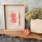 "Have Some Fun Today" Signature Shadowbox — Original Hand-Painted Canvas in White Oak & Linen | The Joe Rado Series