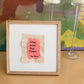 "Have Some Fun Today" Mini Framed Canvas — Original Hand-Painted on Linen | The Joe Rado Series