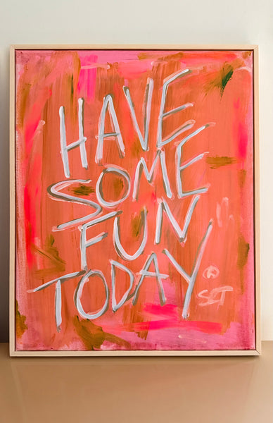 HSFT No. 8 — Untitled (Coral & Hot Pink), 2026