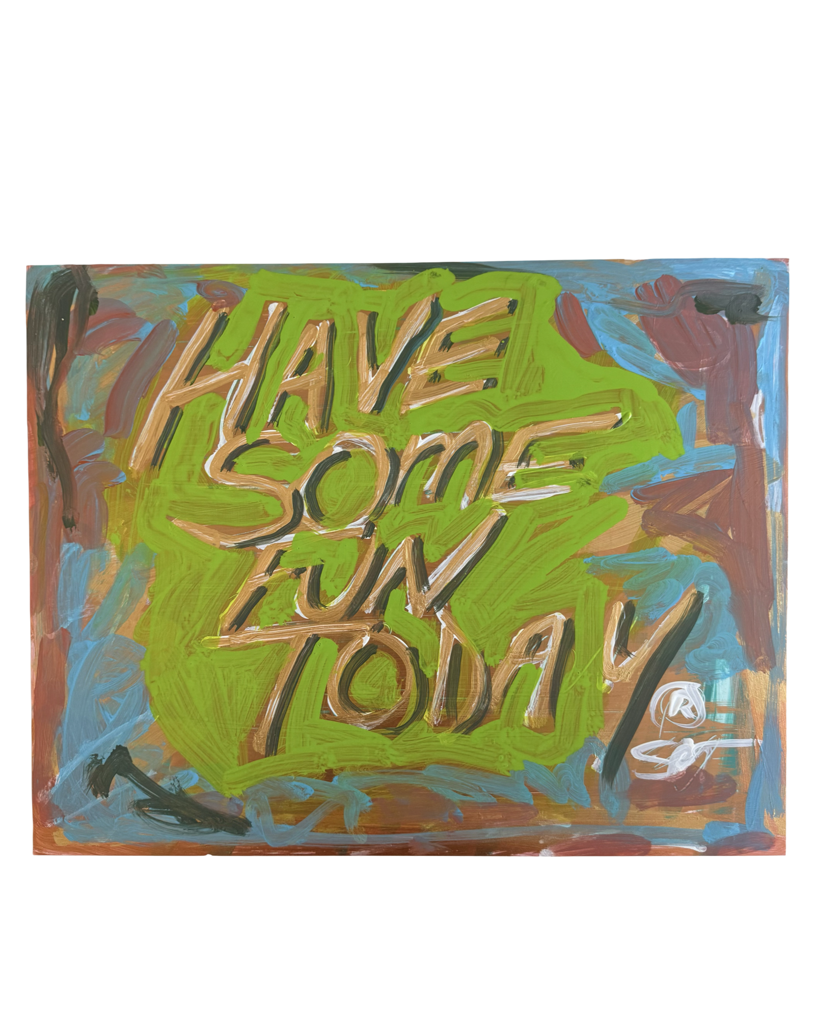 HSFT No. 11 — Untitled (Green & Blue), 2026