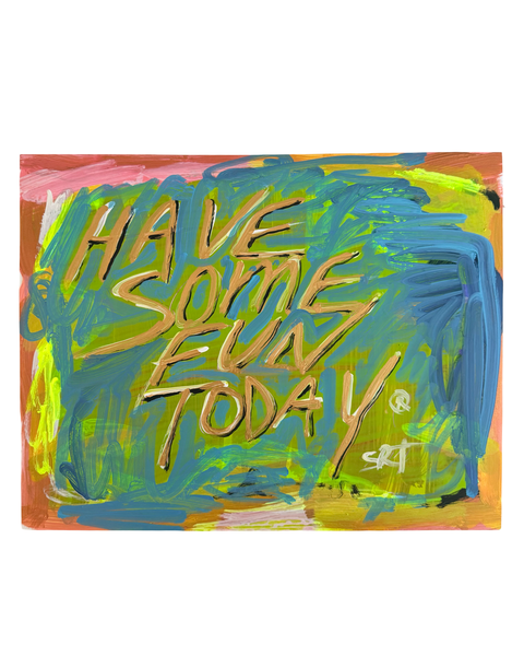 HSFT No. 12 — Untitled (Blue & Gold), 2026