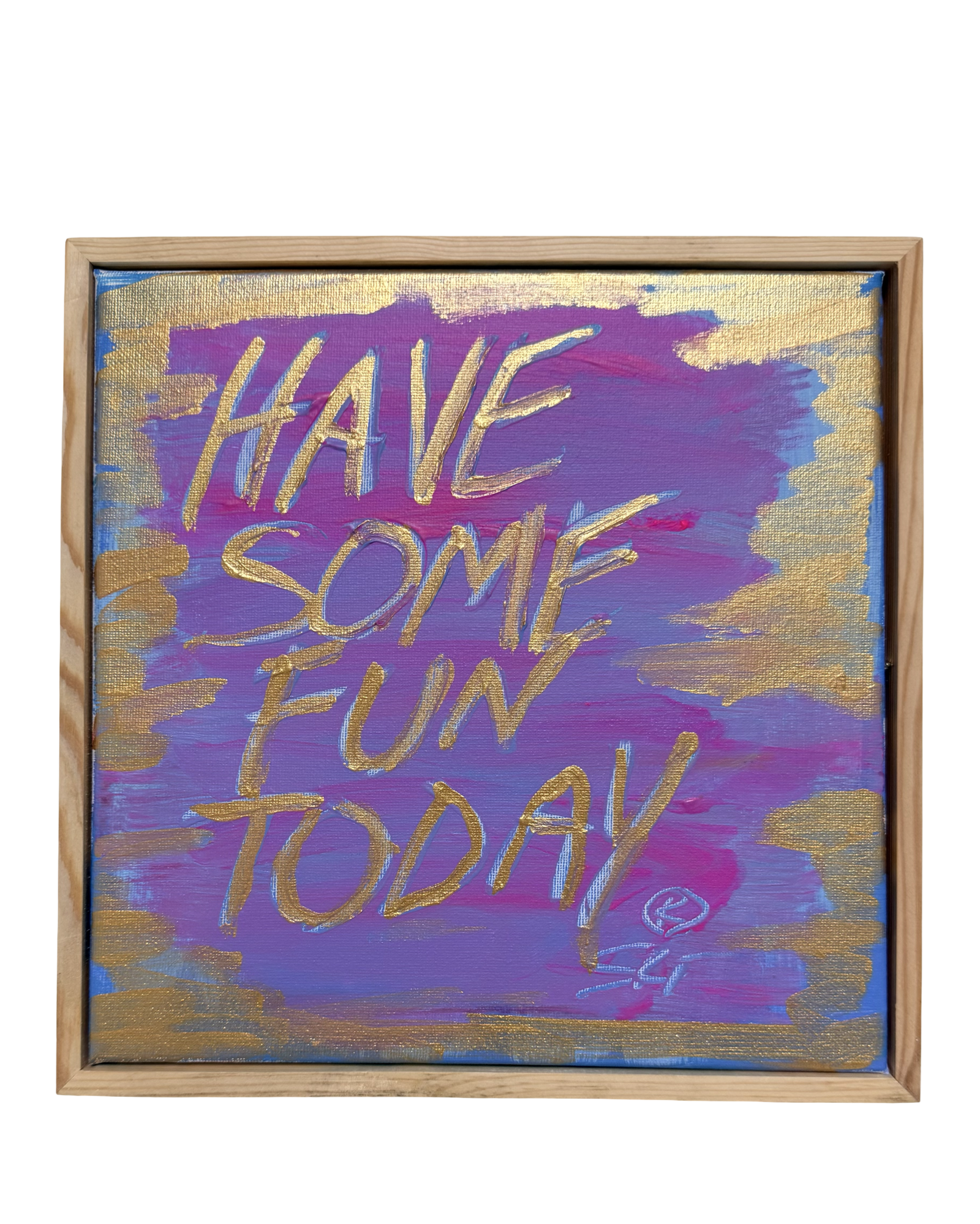 HSFT No. 4 — Untitled (Lavender & Blue), 2026