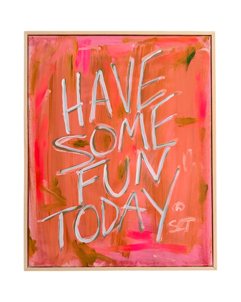 HSFT No. 8 — Untitled (Coral & Hot Pink), 2026