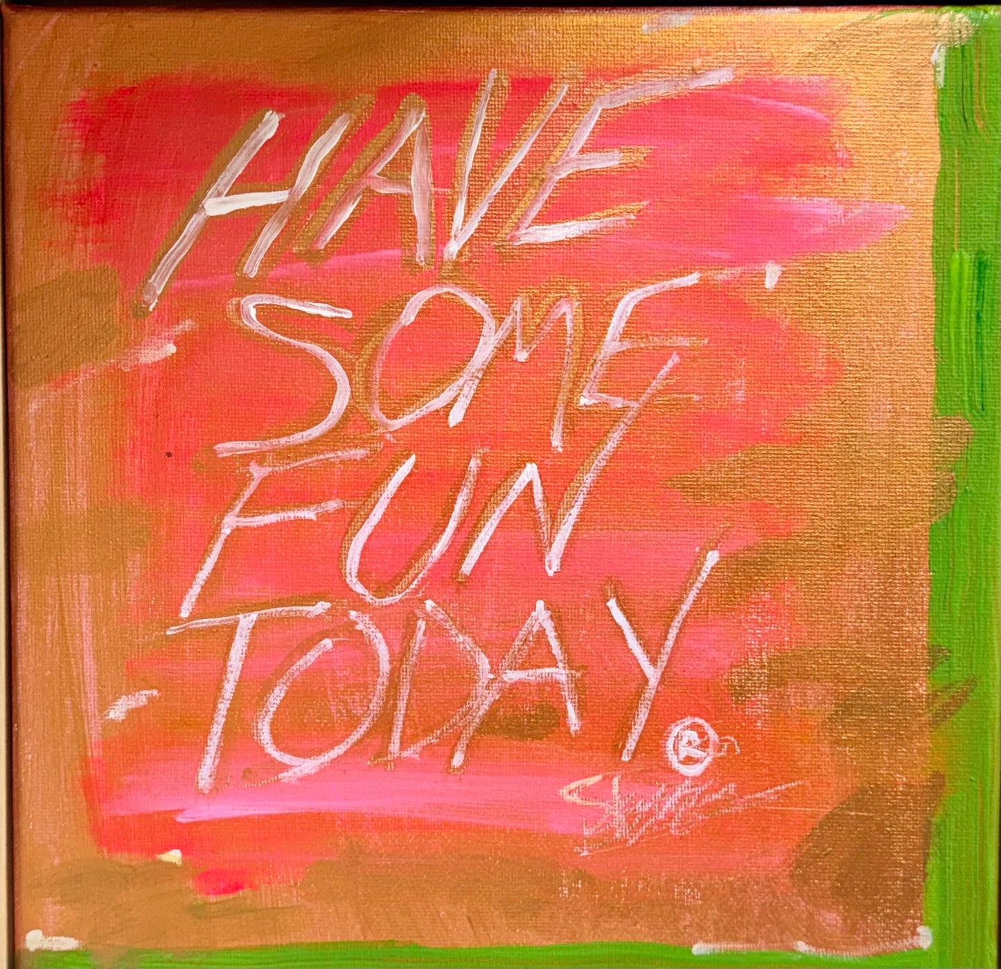 HSFT No. 2 — Untitled (Pink & Green), 2026