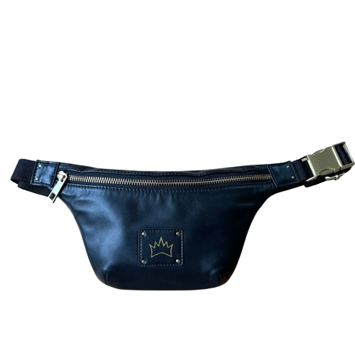 Crown Logo Belt Bag - Black
