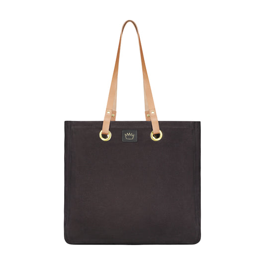 The Black Luxe Tote