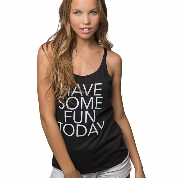 The Black Slouchy Tank