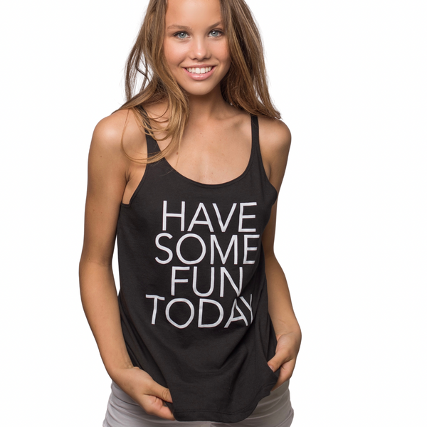 The Black Slouchy Tank