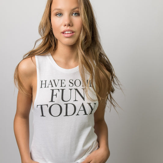 The Muscle Tank - Serif Graphic