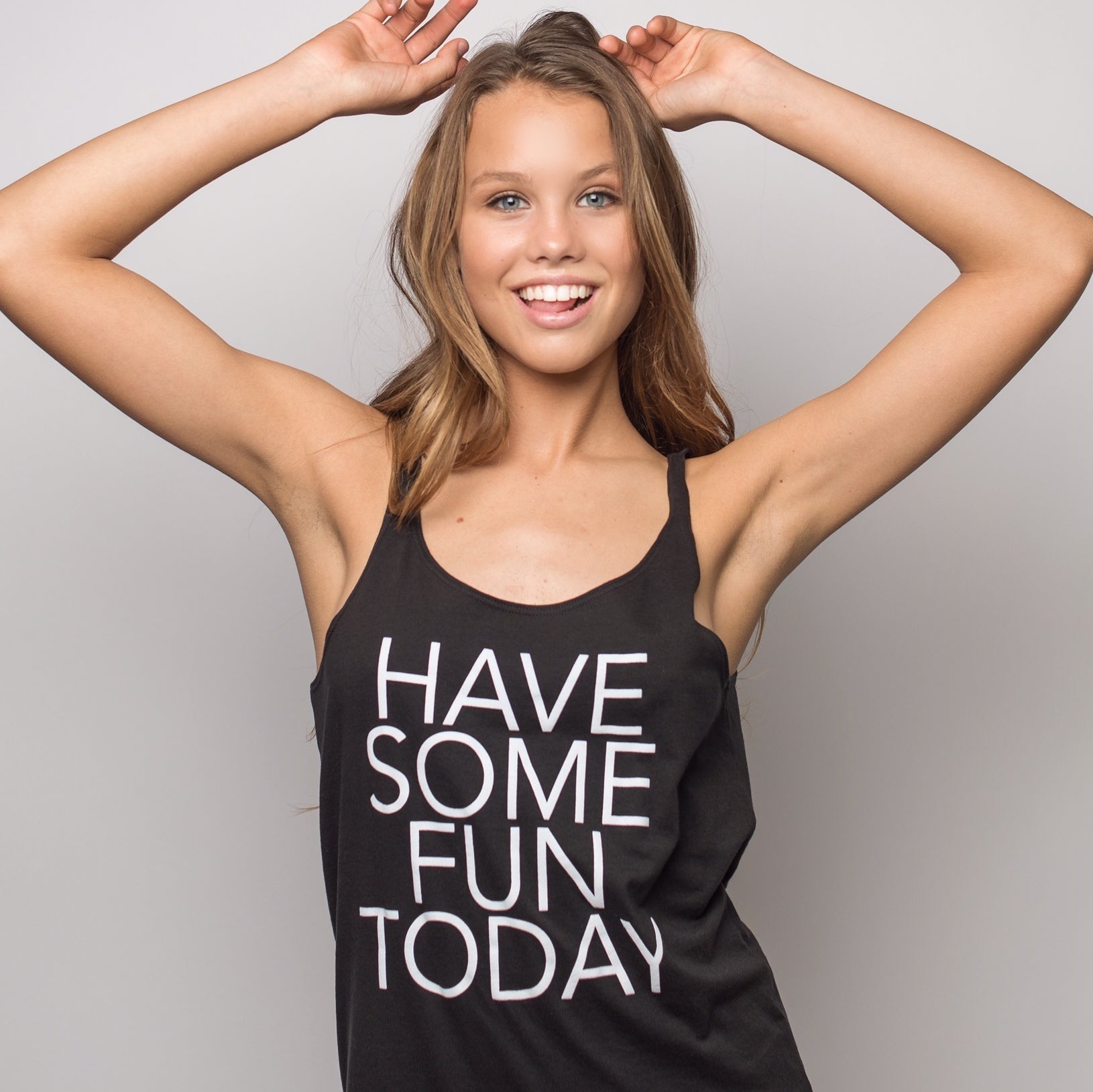 The Black Slouchy Tank