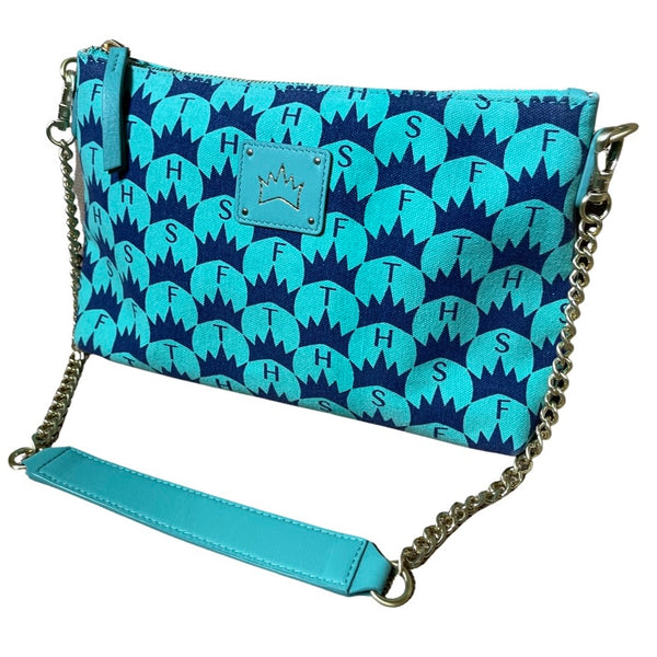 Bolso bandolera con estampado de coronas - Perri