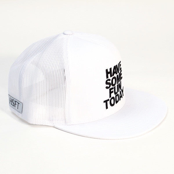 The White Snap Back Hat